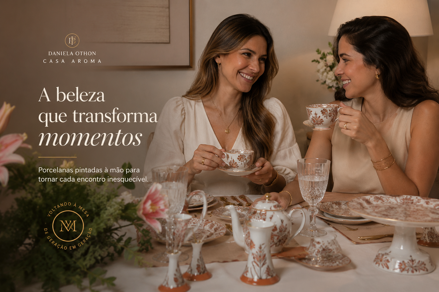 A beleza que transforma momentos — Coleção Flor de Mandacaru